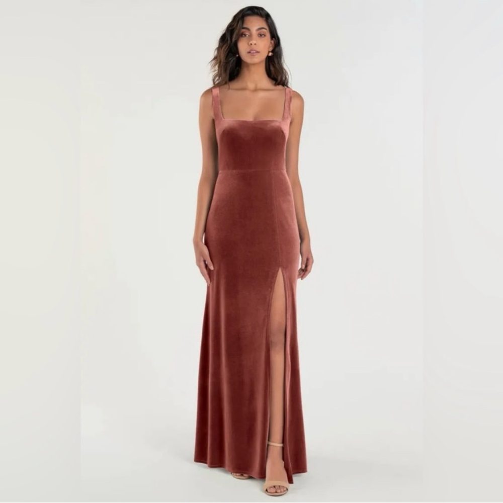 Jenny Yoo Mara Velvet Dress! Size 6